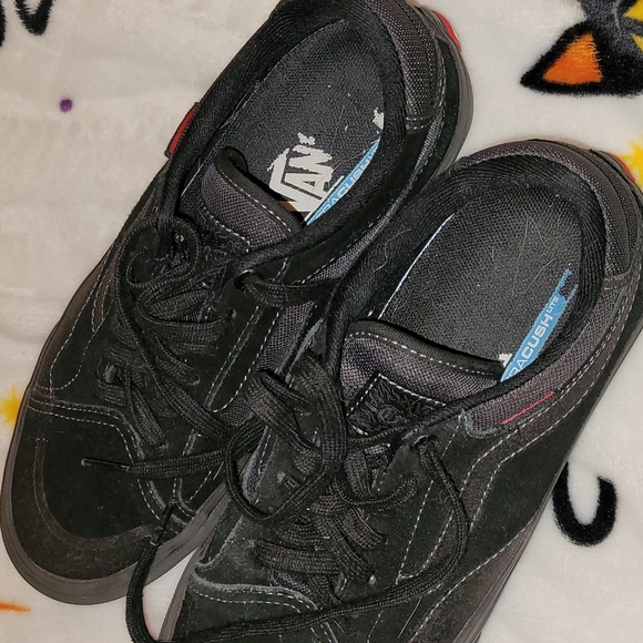 Men's Black Vans Skate Shoes Size 6.5 - Picture 6 of 8